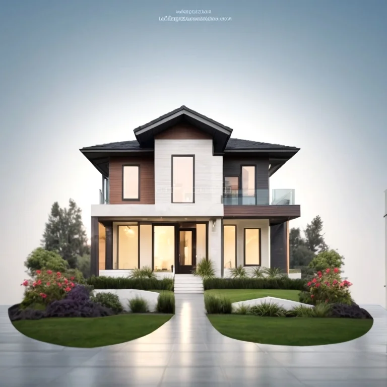 Gläsernes Haus als Symbol für Transparenz im Geschäftsmodell